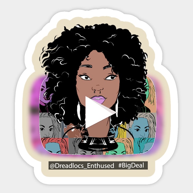 Dreadlocs_Enthused #1 Sticker by Krillin